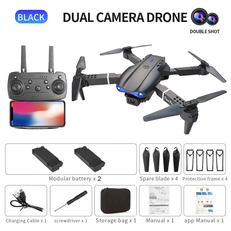 E99Pro dual camera drone with WiFi FPV