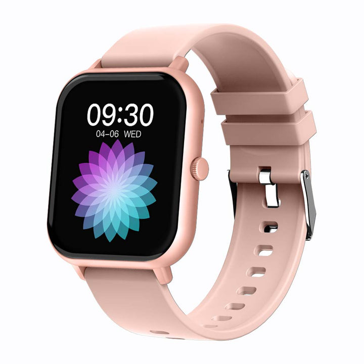 Square Bluetooth calling smartwatch compatible with iPhone and Android