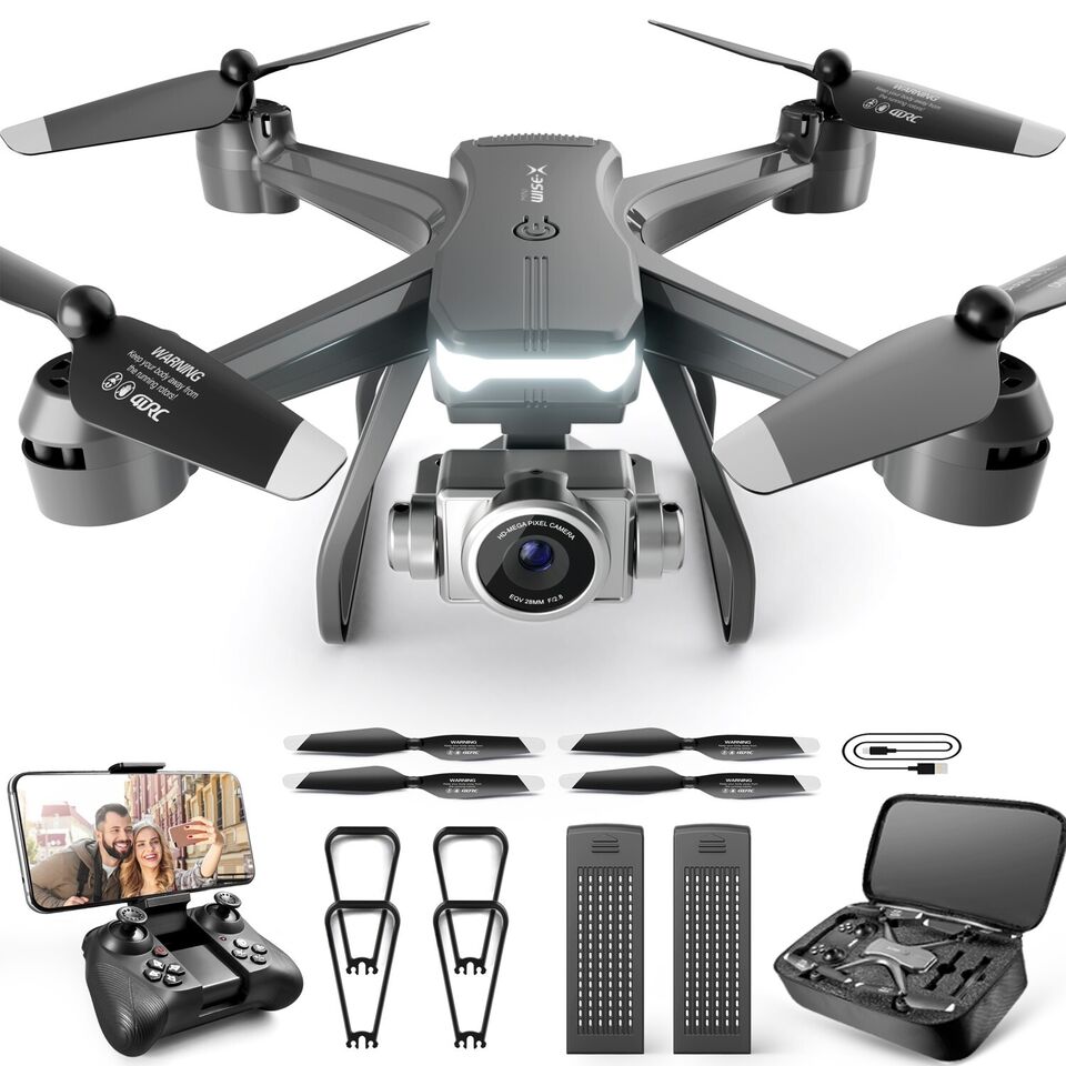 6K FPV drone with dual camera and WiFi