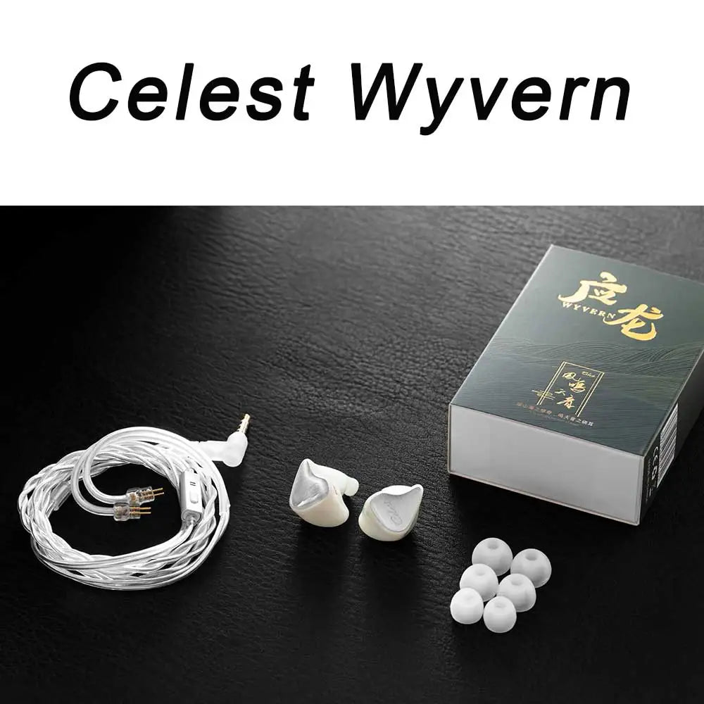 Kinera Celest Wyvern Earphone Cable with Detachable Boom Mic