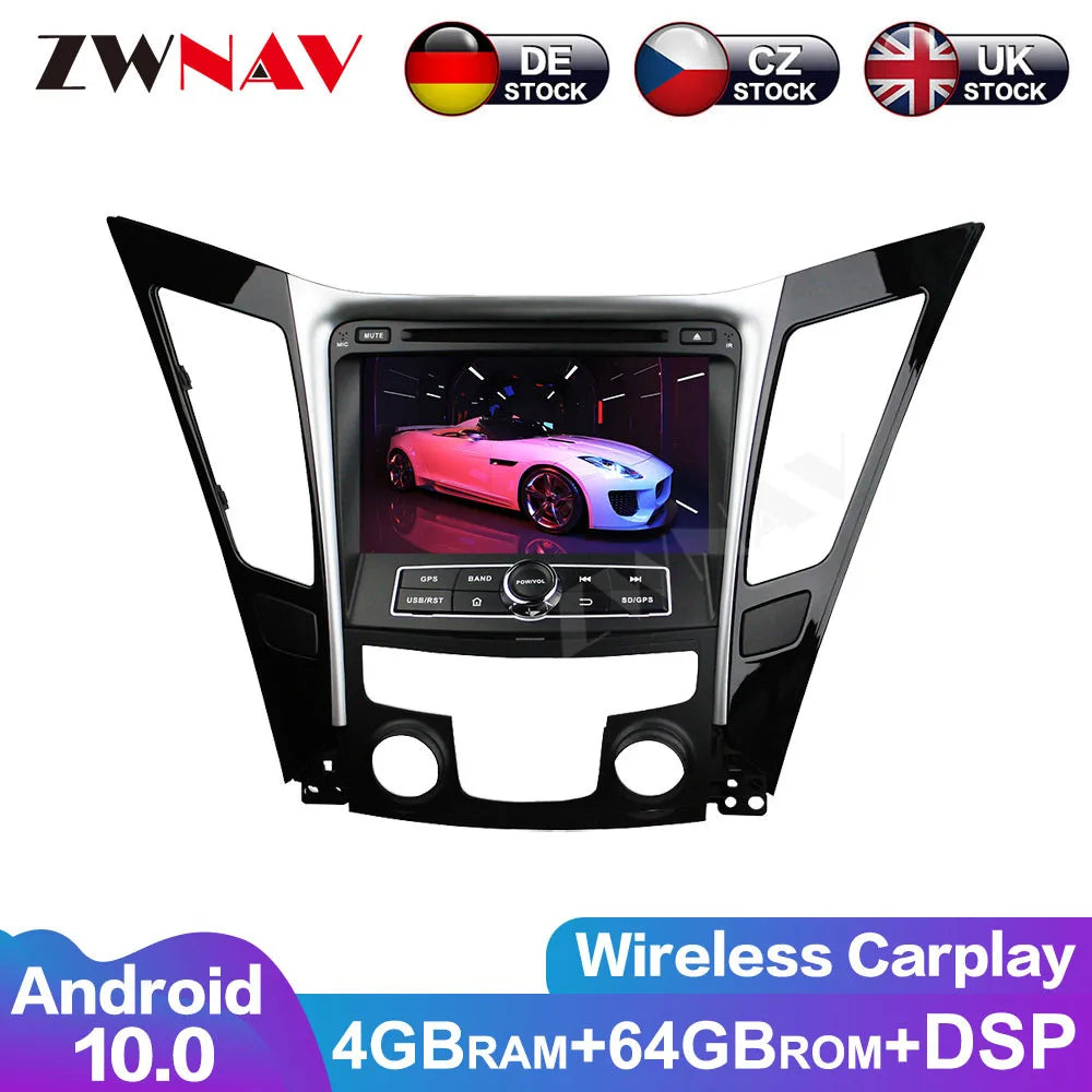 Android PX6 DSP IPS Screen Car DVD GPS for Hyundai Sonata i40/i45 (2011-2015)