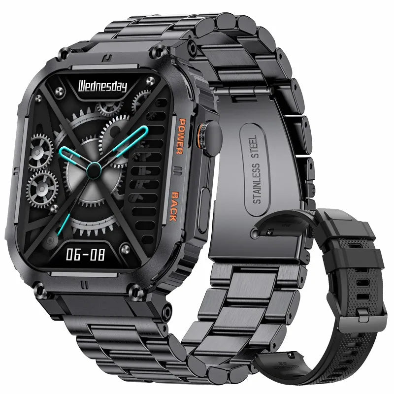 LIGE Outdoor Sports Fitness Smartwatch for Men