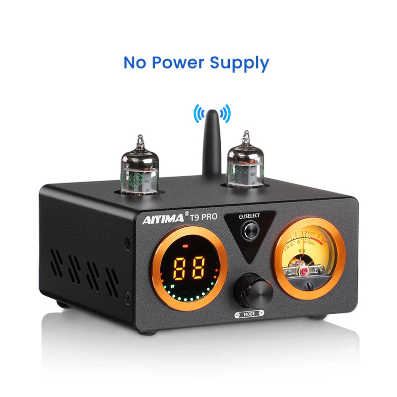 AIYIMA T9 Pro Stereo Vacuum Tube Amplifier