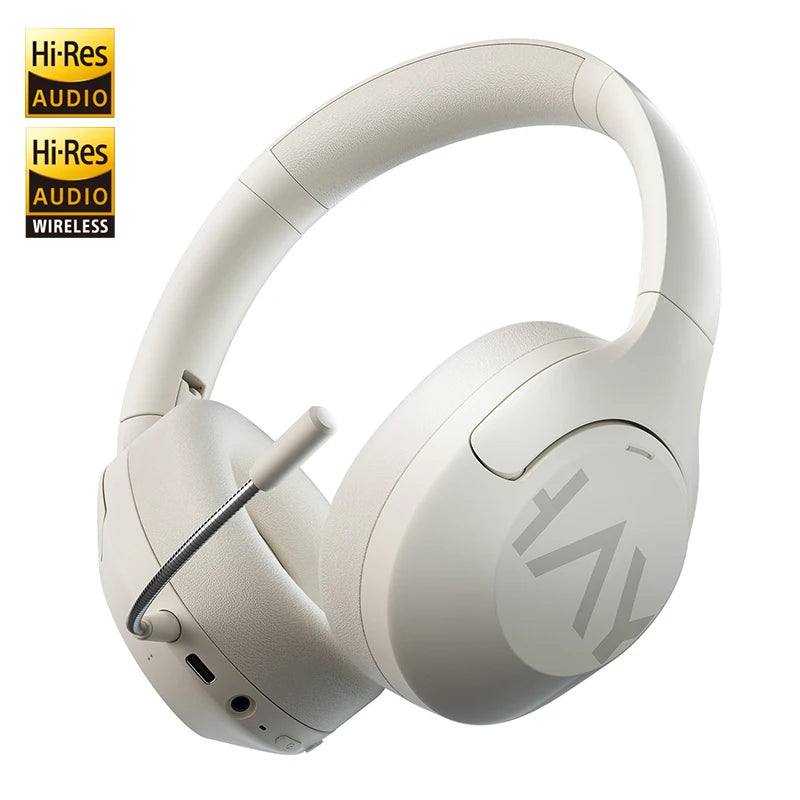 HAYLOU S30 Wireless Bluetooth 5.4 Headphones with ANC & 80H Playtime