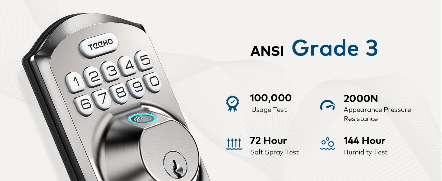 Fingerprint Keyless Electronic Door Lock