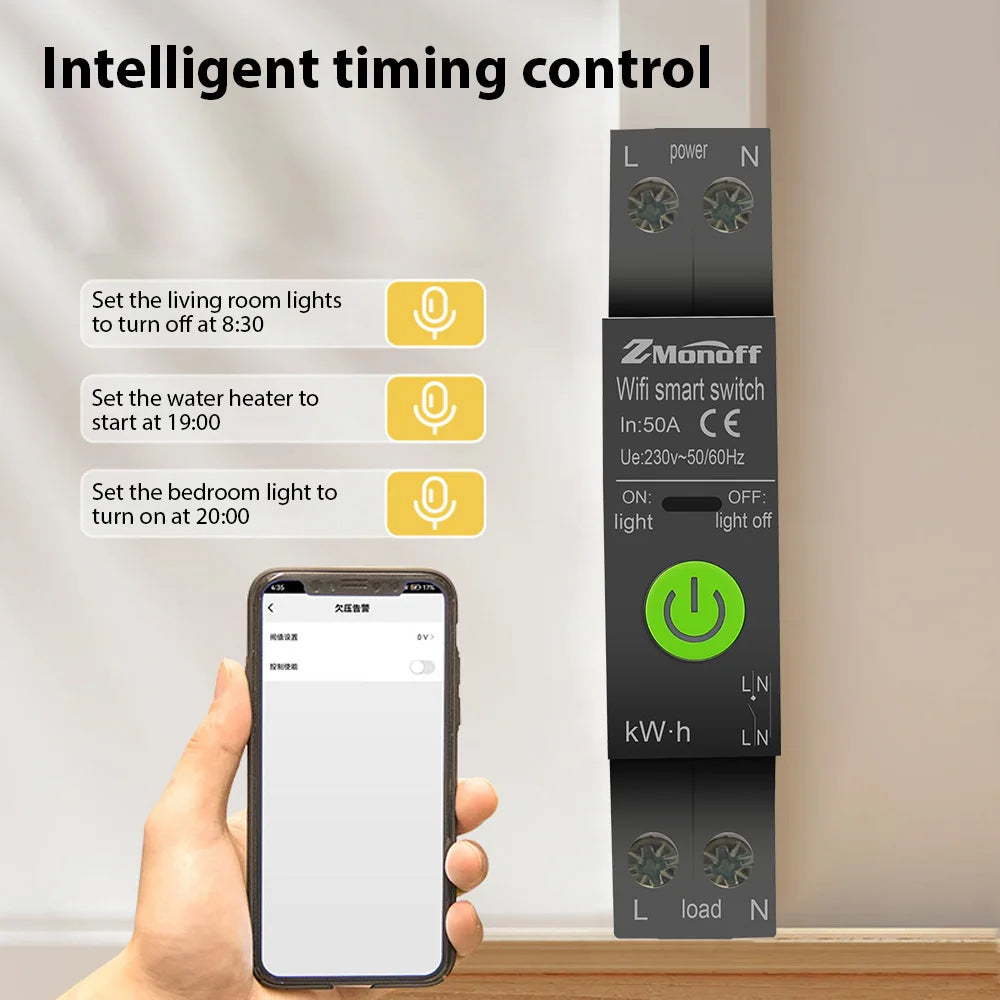 Tuya WiFi Smart Circuit Breaker