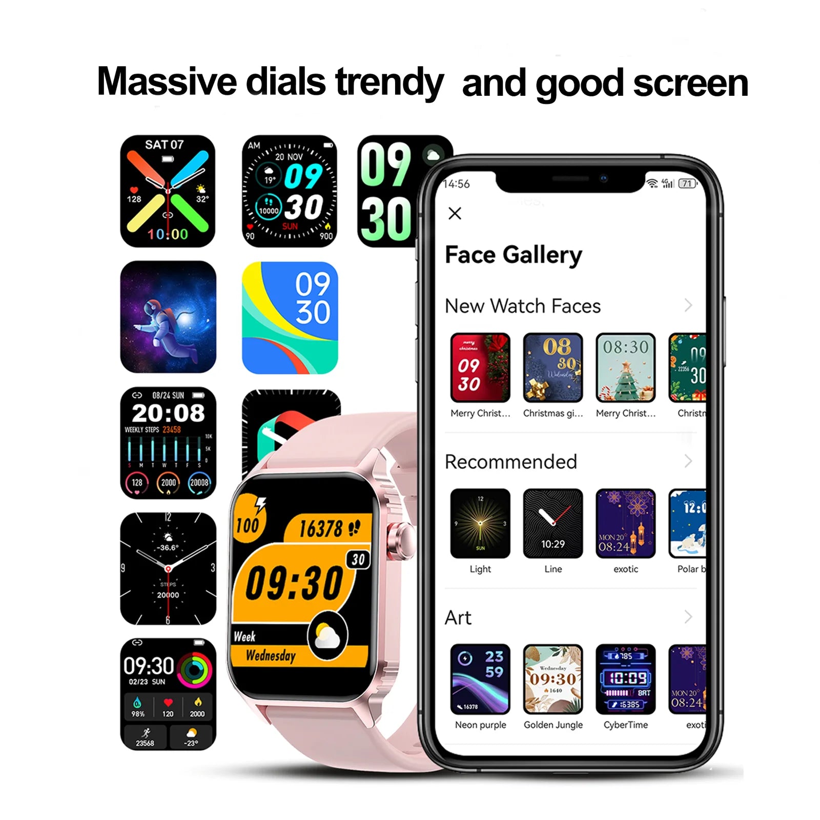 1.85" Waterproof Smartwatch