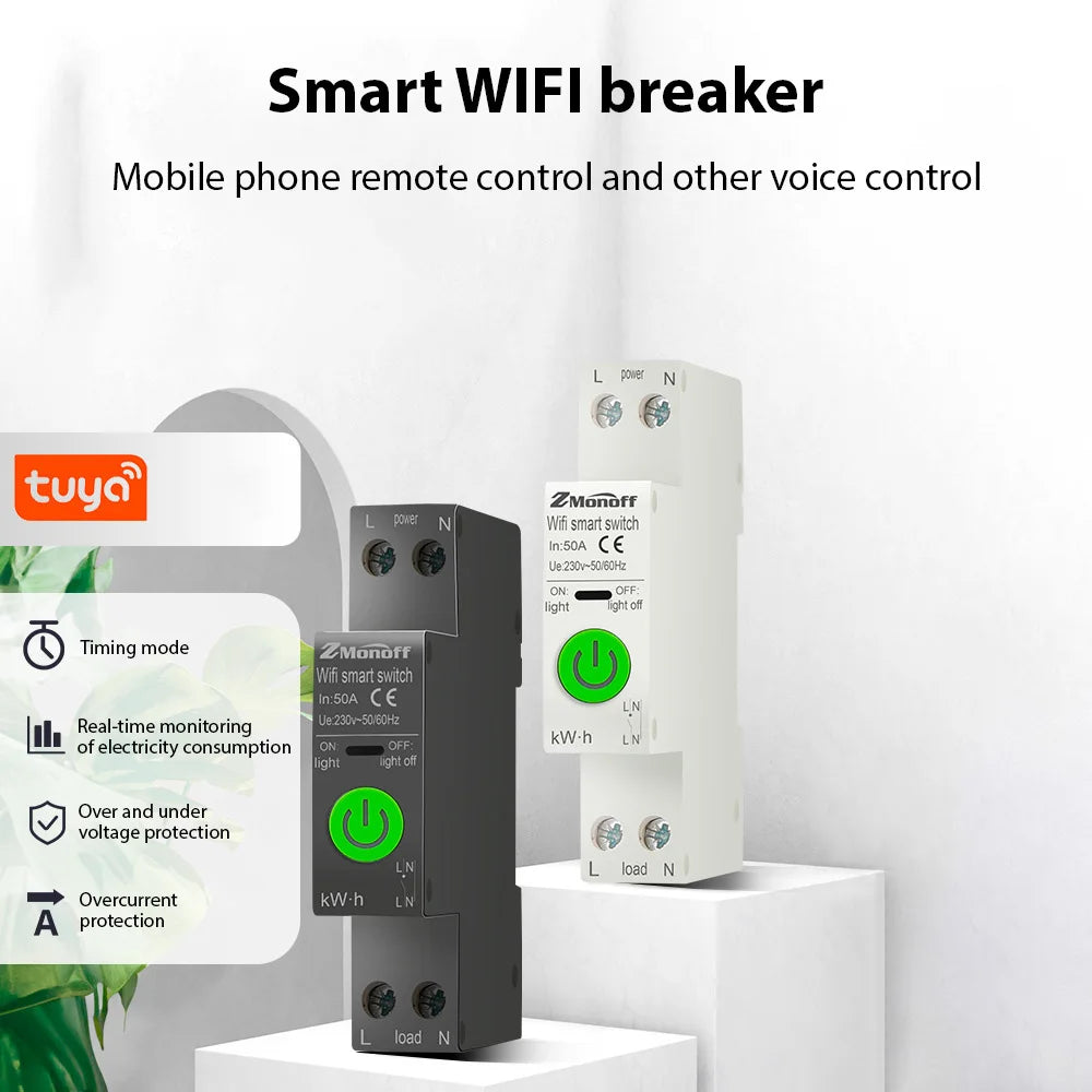 Tuya WiFi Smart Circuit Breaker