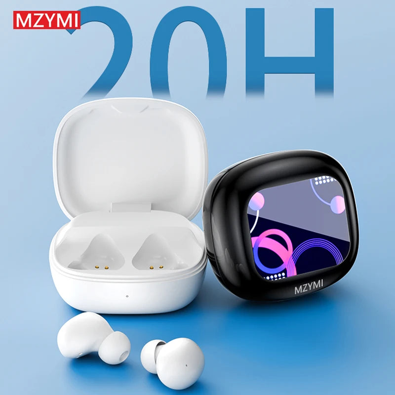 MZYMI S11 ANC True Wireless Earbuds – Bluetooth 5.4, HiFi Sound