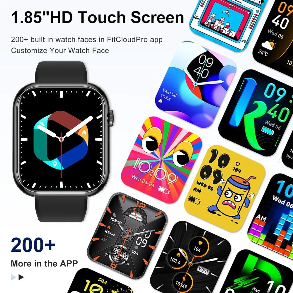 Unisex Waterproof Fitness Smartwatch