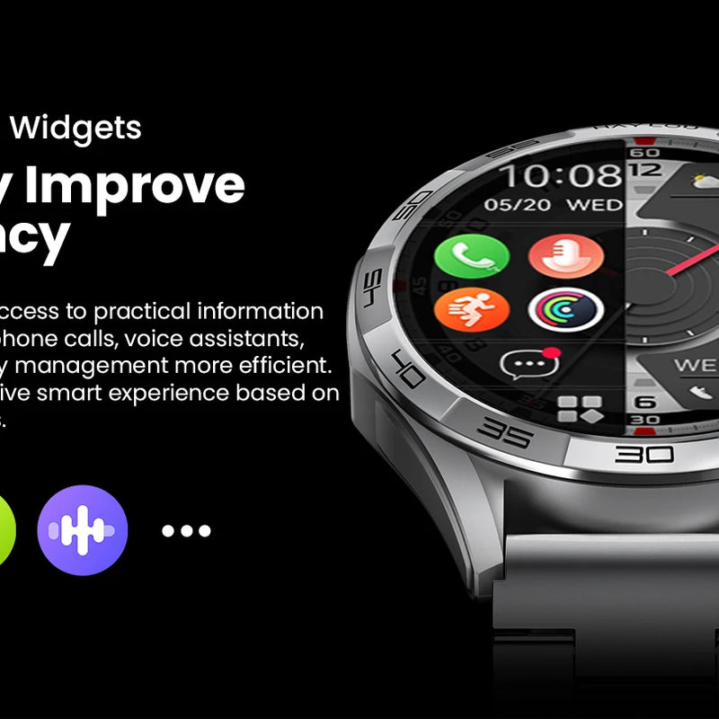 HAYLOU Solar 5 Voice Calling Smartwatch – 1.58