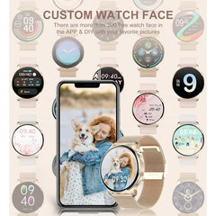Smart Watch for Women – Call & Fitness Tracker, Waterproof, 1.32
