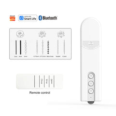 Smart Bluetooth Curtain Motor Electric Curtain Opener Super Silent ，For Bluetooth  APP Short Range Control Compatible with Alexa