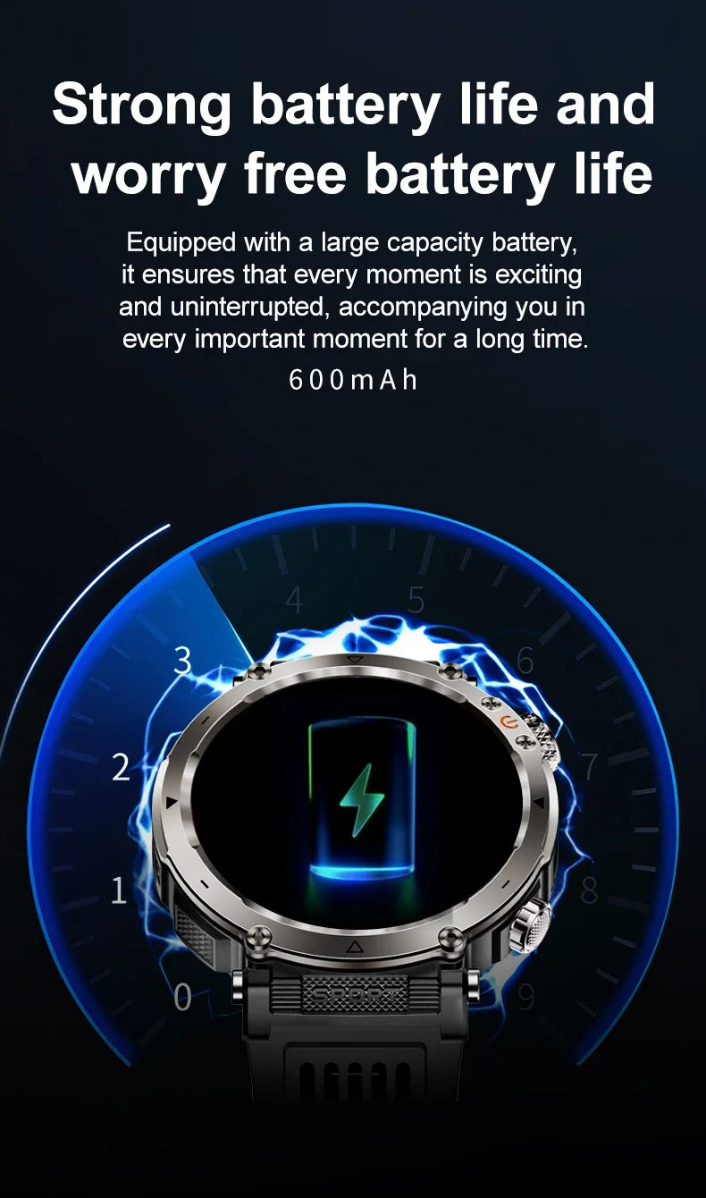 EFFEOKKI Outdoor Fitness Watch