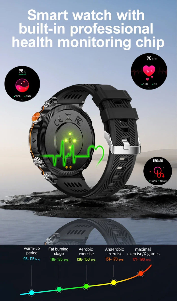 EFFEOKKI Outdoor Fitness Watch