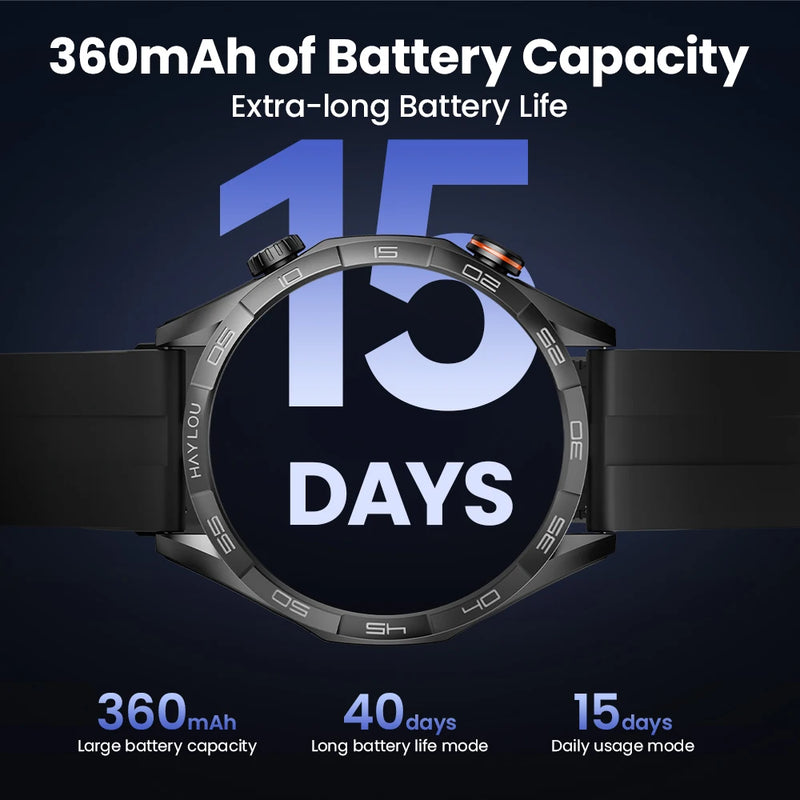 HAYLOU Solar 5 Voice Calling Smartwatch – 1.58