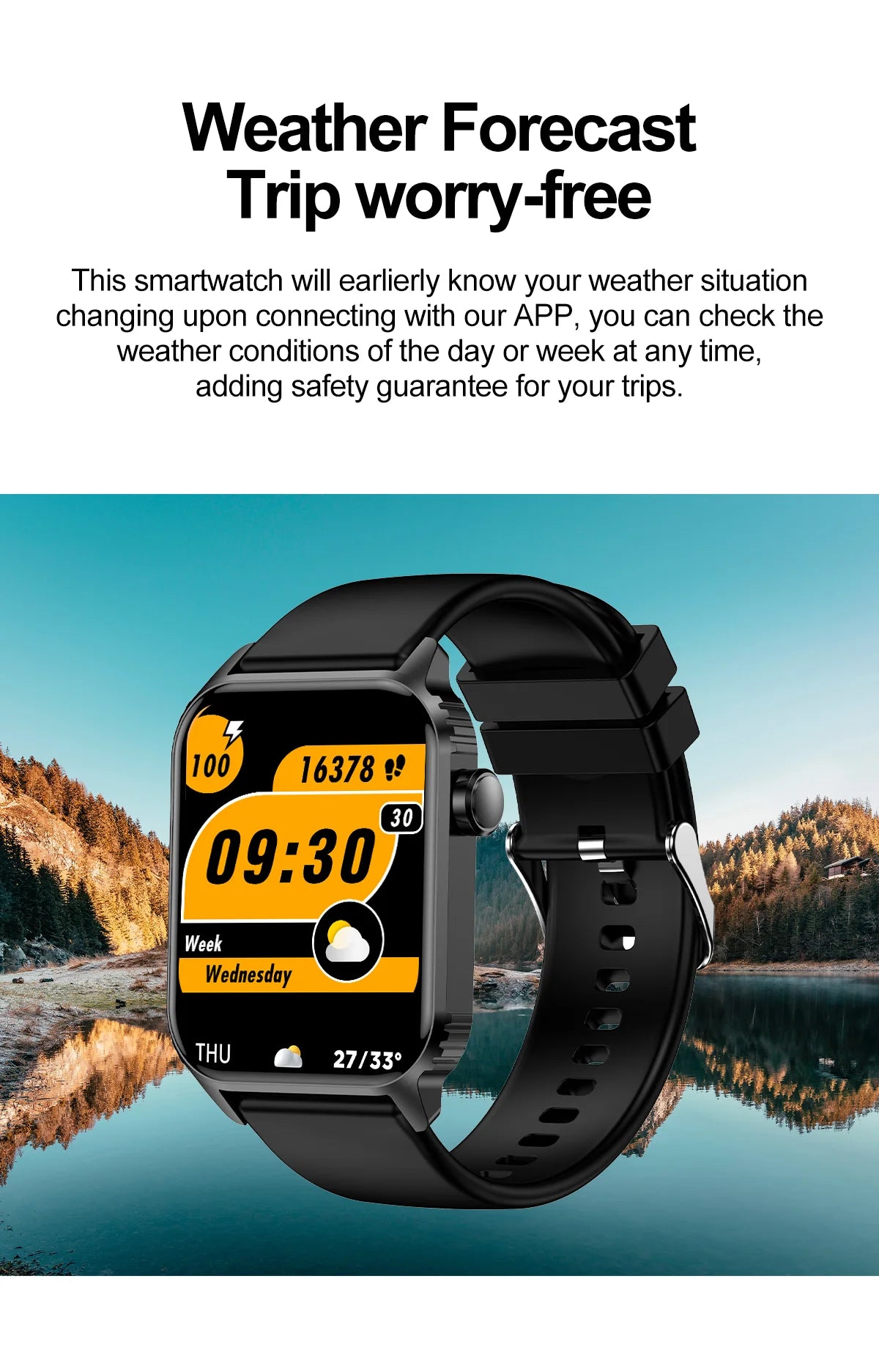 1.85" Waterproof Smartwatch