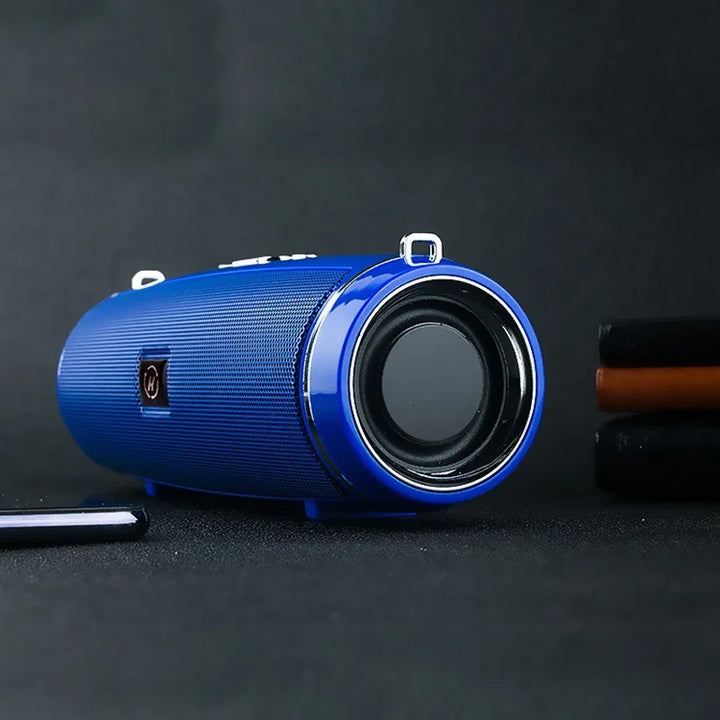 200W Portable Bluetooth Speaker IPX7 Waterproof Outdoor HIFI Pillar Speaker Subwoofer Stereo Speaker FM Radio TF Boom Box