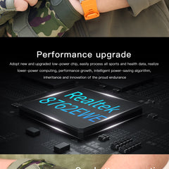 LIGE Outdoor Sports Fitness Smartwatch for Men