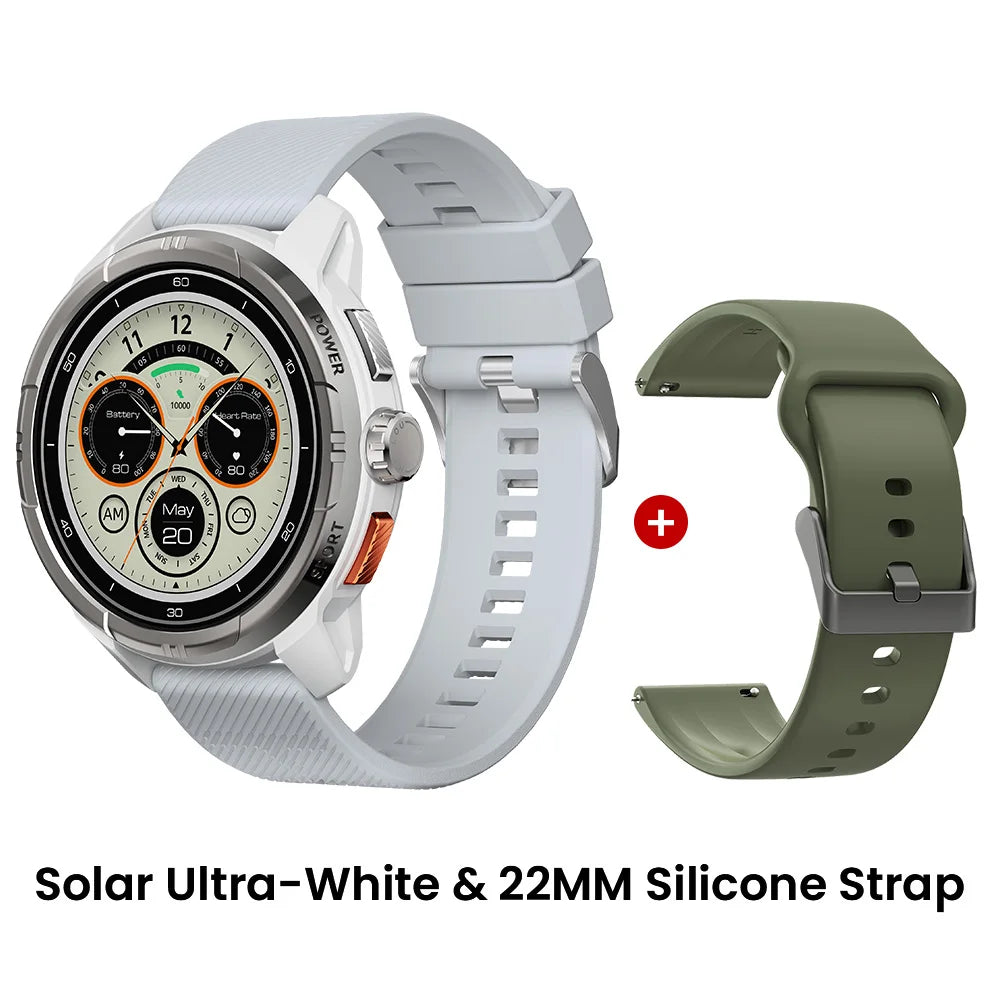 HAYLOU Solar Ultra GPS Smartwatch – 1.6” AMOLED, Bluetooth Calls, 5ATM