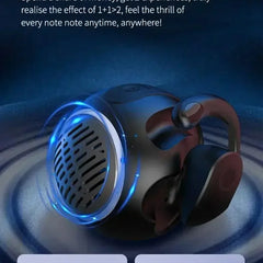 Language Translator Headphones Bluetooth-Compatible 5.0 Real Time Translation Earbuds Supports 144 Languages for Professionals