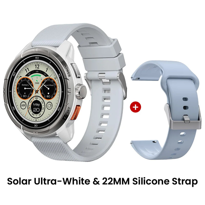 HAYLOU Solar Ultra GPS Smartwatch – 1.6” AMOLED, Bluetooth Calls, 5ATM