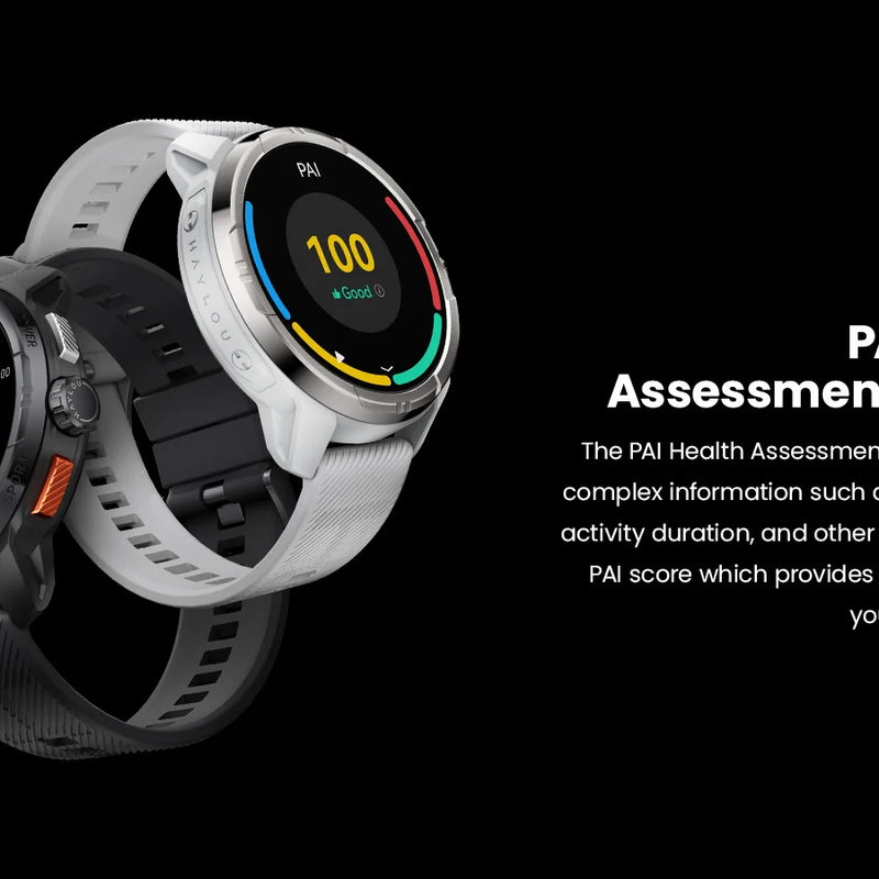 HAYLOU Solar Ultra GPS Smartwatch – 1.6” AMOLED, Bluetooth Calls, 5ATM