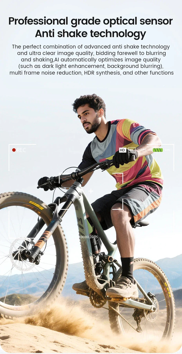 KUMI AI Smart Glasses – Polarized Bluetooth Sunglasses