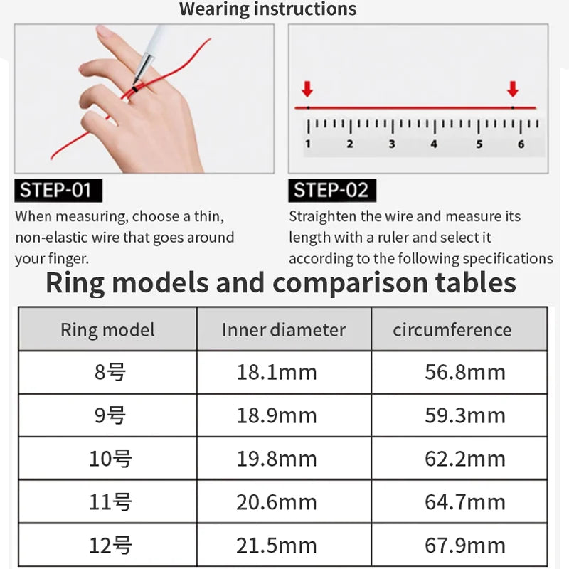 Diamond Inlaid Smart Ring – Health & Fitness Tracker for iPhone/Android