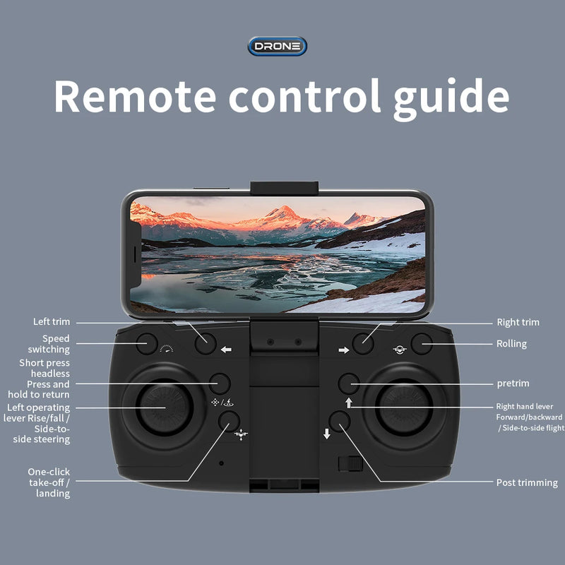Professional E88 Foldable RC Drone