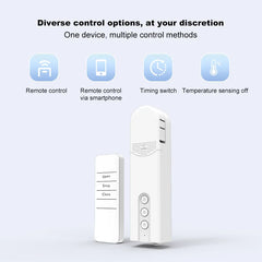 Smart Bluetooth Curtain Motor Electric Curtain Opener Super Silent ，For Bluetooth  APP Short Range Control Compatible with Alexa