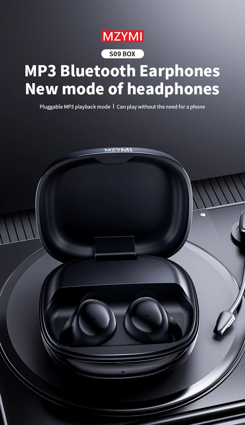 MZYMI S11 ANC True Wireless Earbuds – Bluetooth 5.4, HiFi Sound