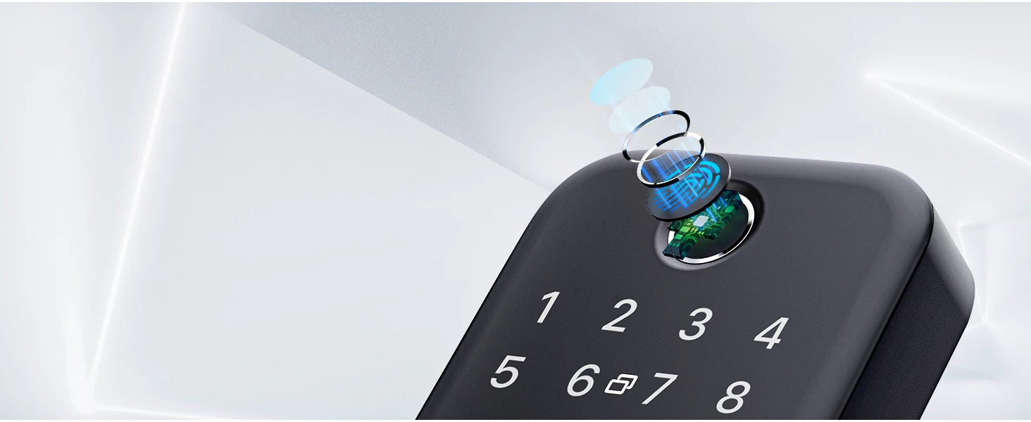 Smart Door Lock with Fingerprint Handle