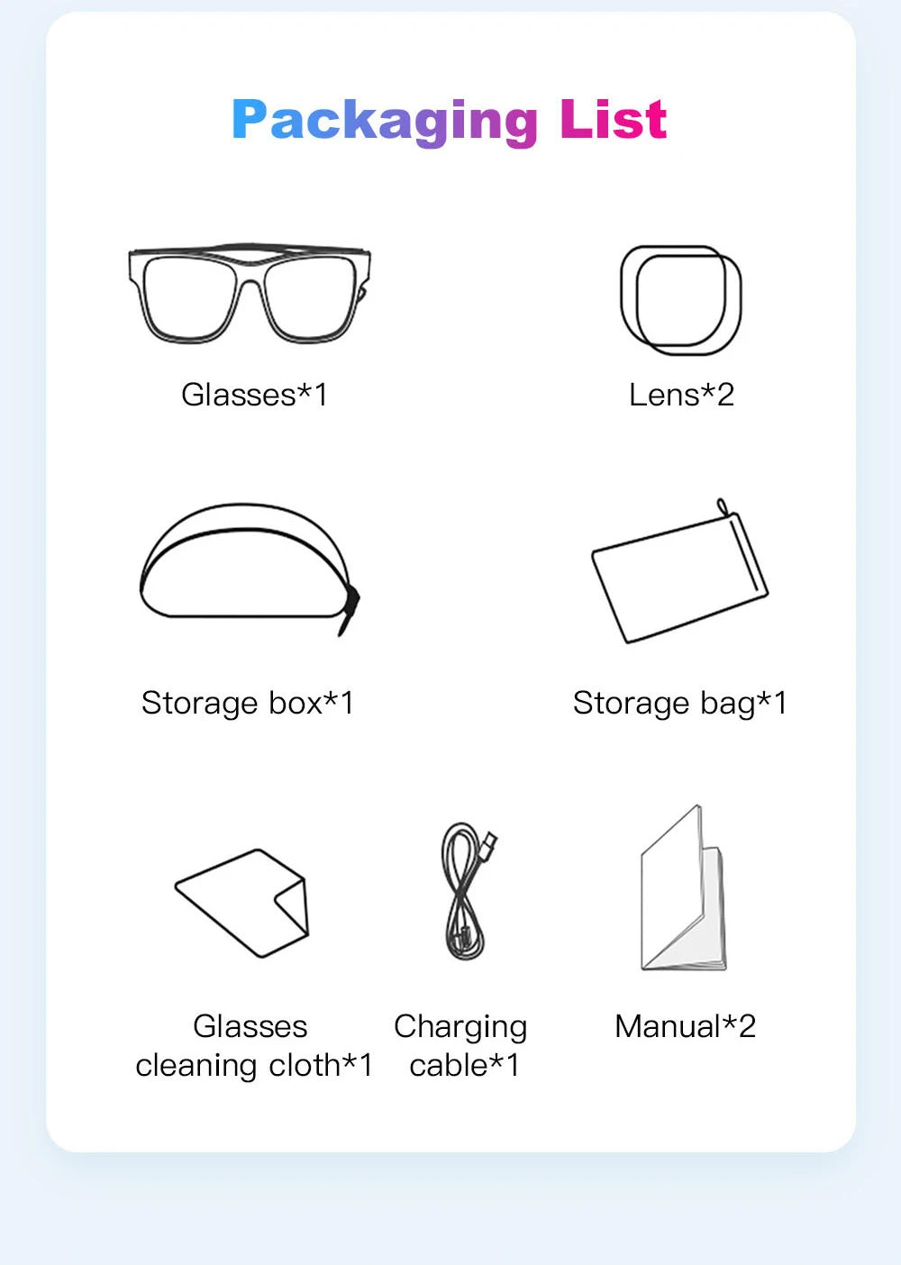 KUMI Meta V1 Smart Bluetooth Sunglasses with AI & Open-Ear Audio