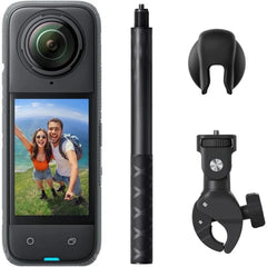 Motorcycle Bundle – 8K Waterproof 360 Action Camera with Stabilization