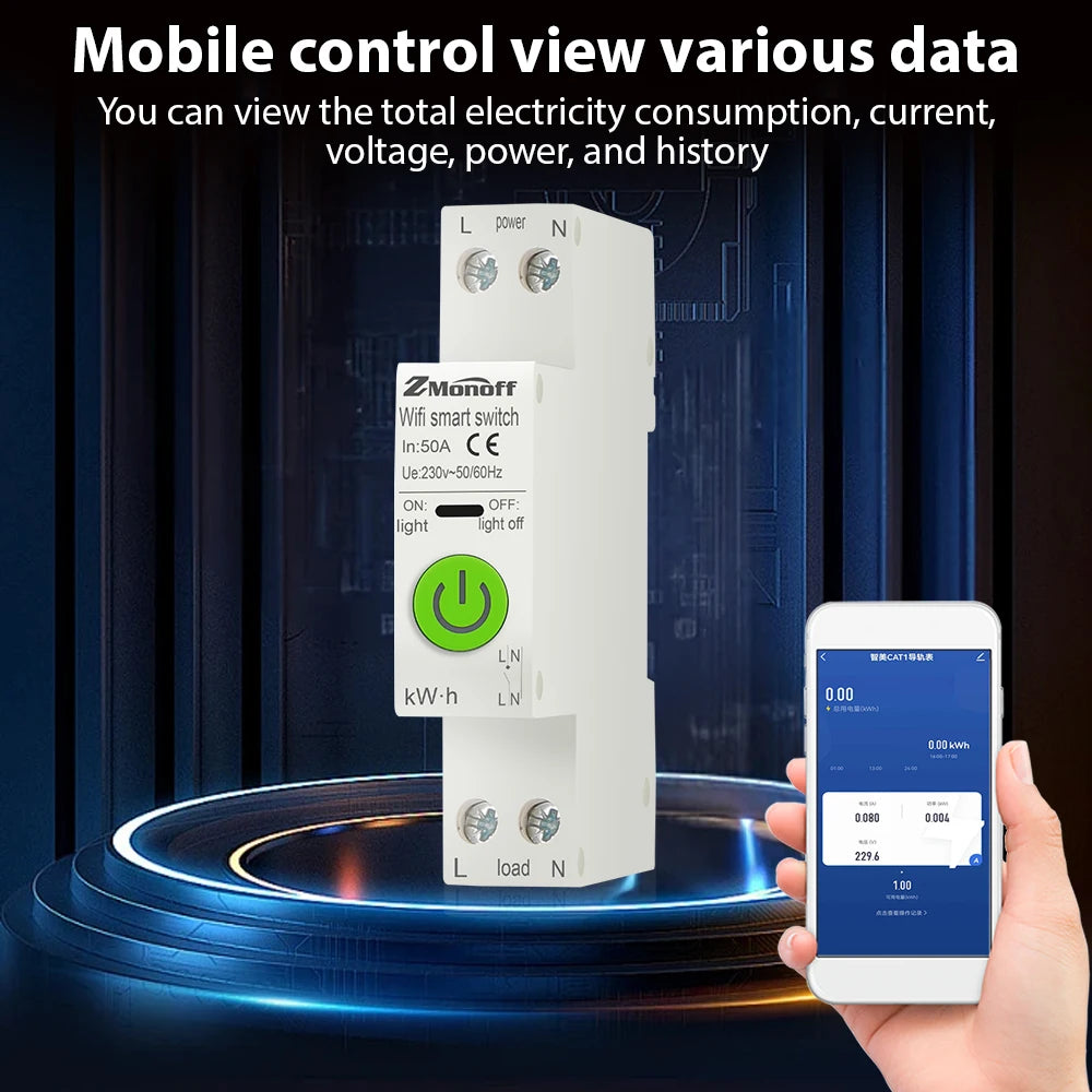 Tuya WiFi Smart Circuit Breaker