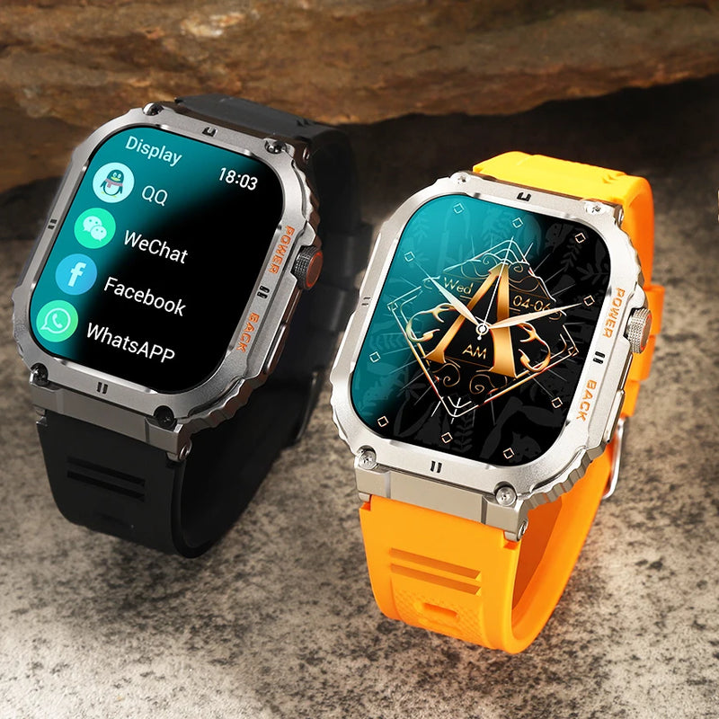 LIGE Outdoor Sports Fitness Smartwatch for Men