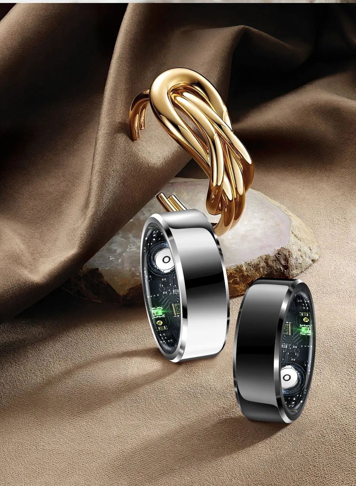 2025 R6Pro Smart Ring for Men and Women – Advanced Health and Fitness Tracker