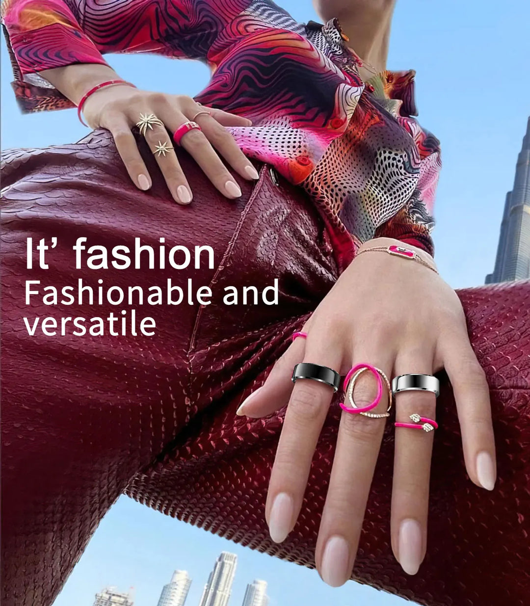 R6Pro Smart Ring for Men and Women – Advanced Health and Fitness Tracker