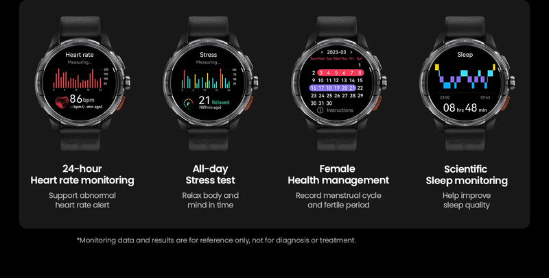 HAYLOU Solar Ultra GPS Smartwatch – 1.6” AMOLED, Bluetooth Calls, 5ATM