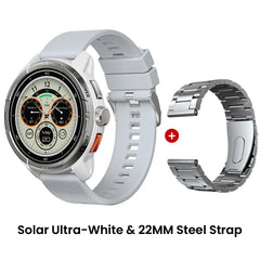 HAYLOU Solar Ultra GPS Smartwatch – 1.6” AMOLED, Bluetooth Calls, 5ATM