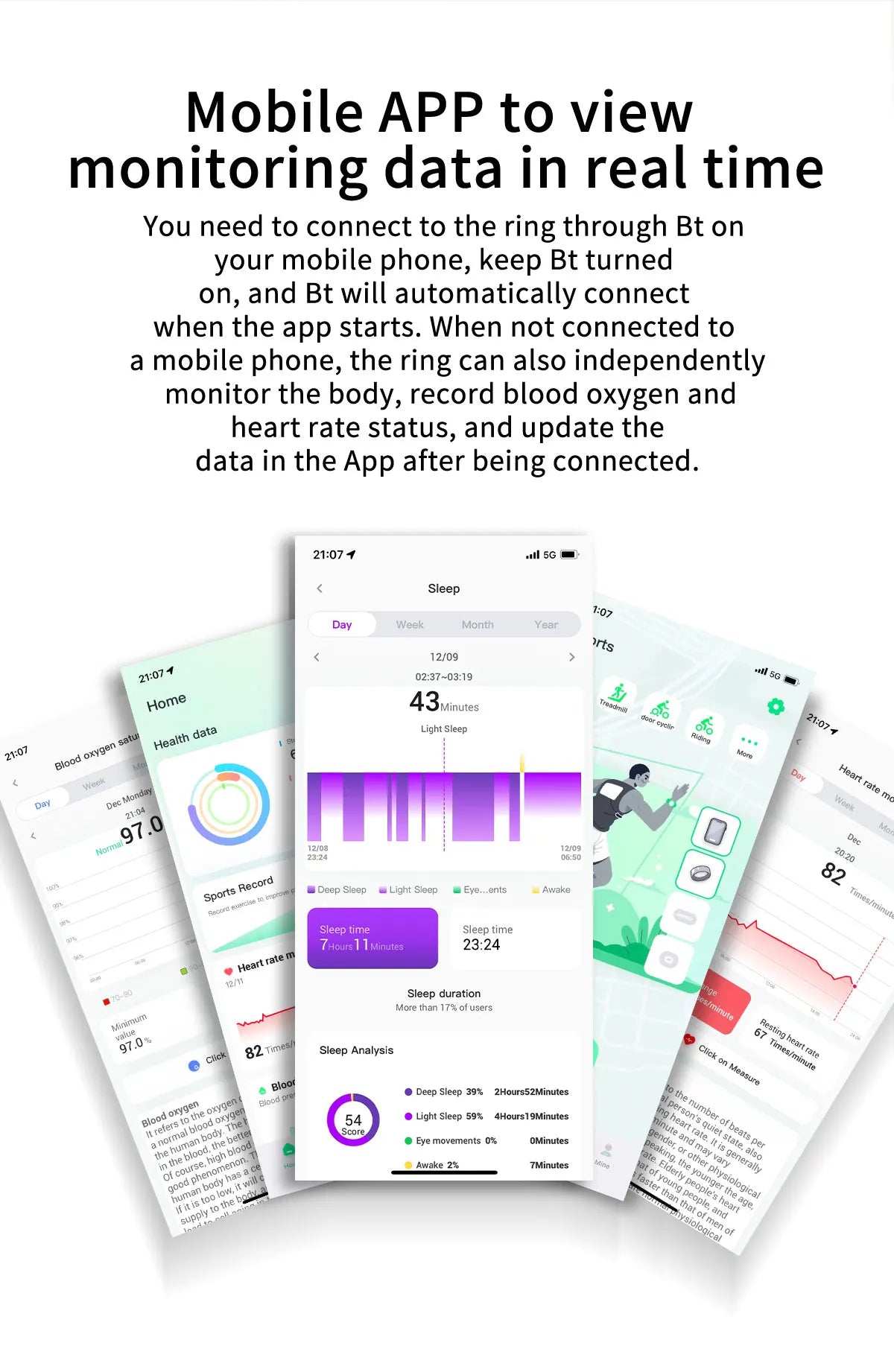 2025 R6Pro Smart Ring for Men and Women – Advanced Health and Fitness Tracker