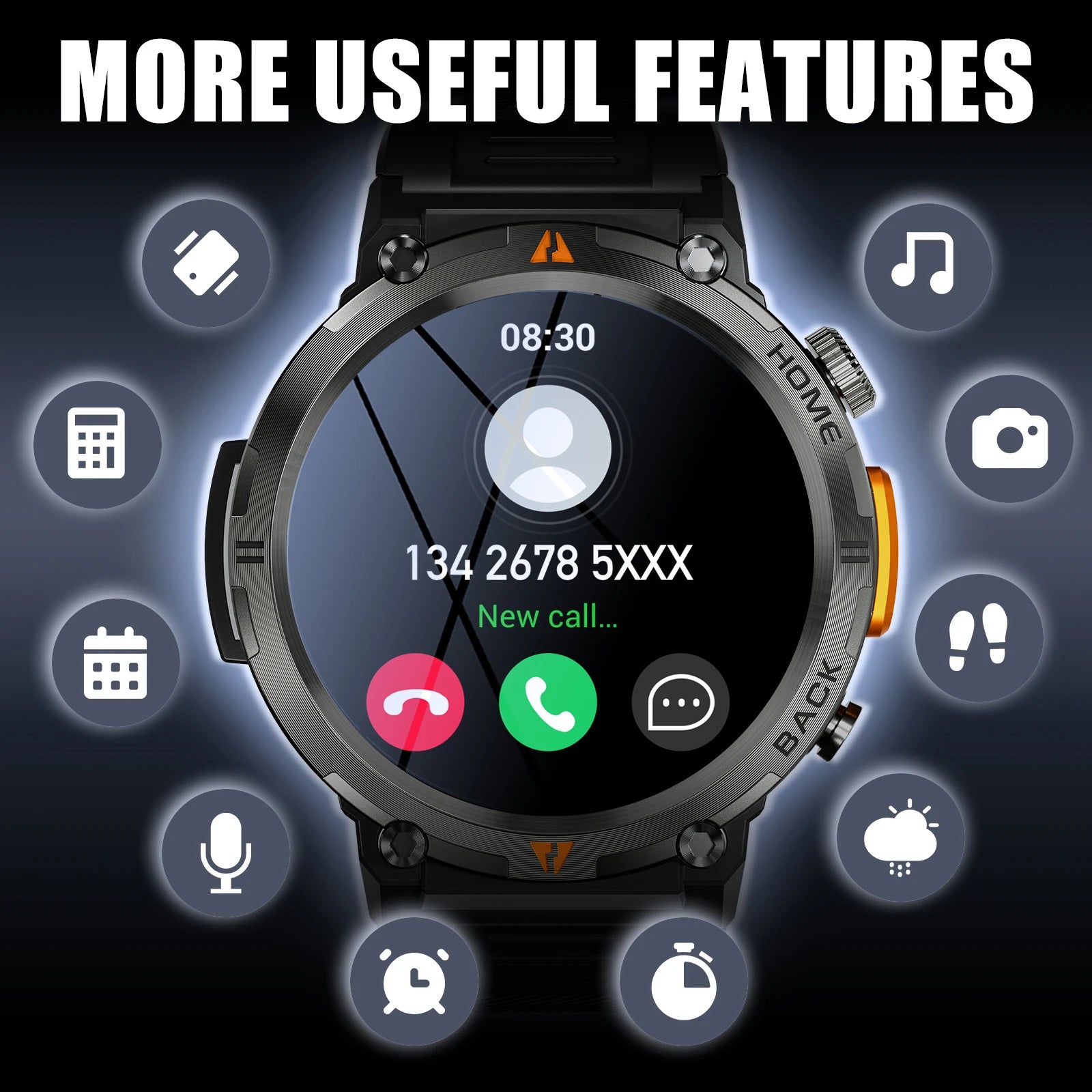 EIGIIS KE3 Bluetooth Call Smartwatch