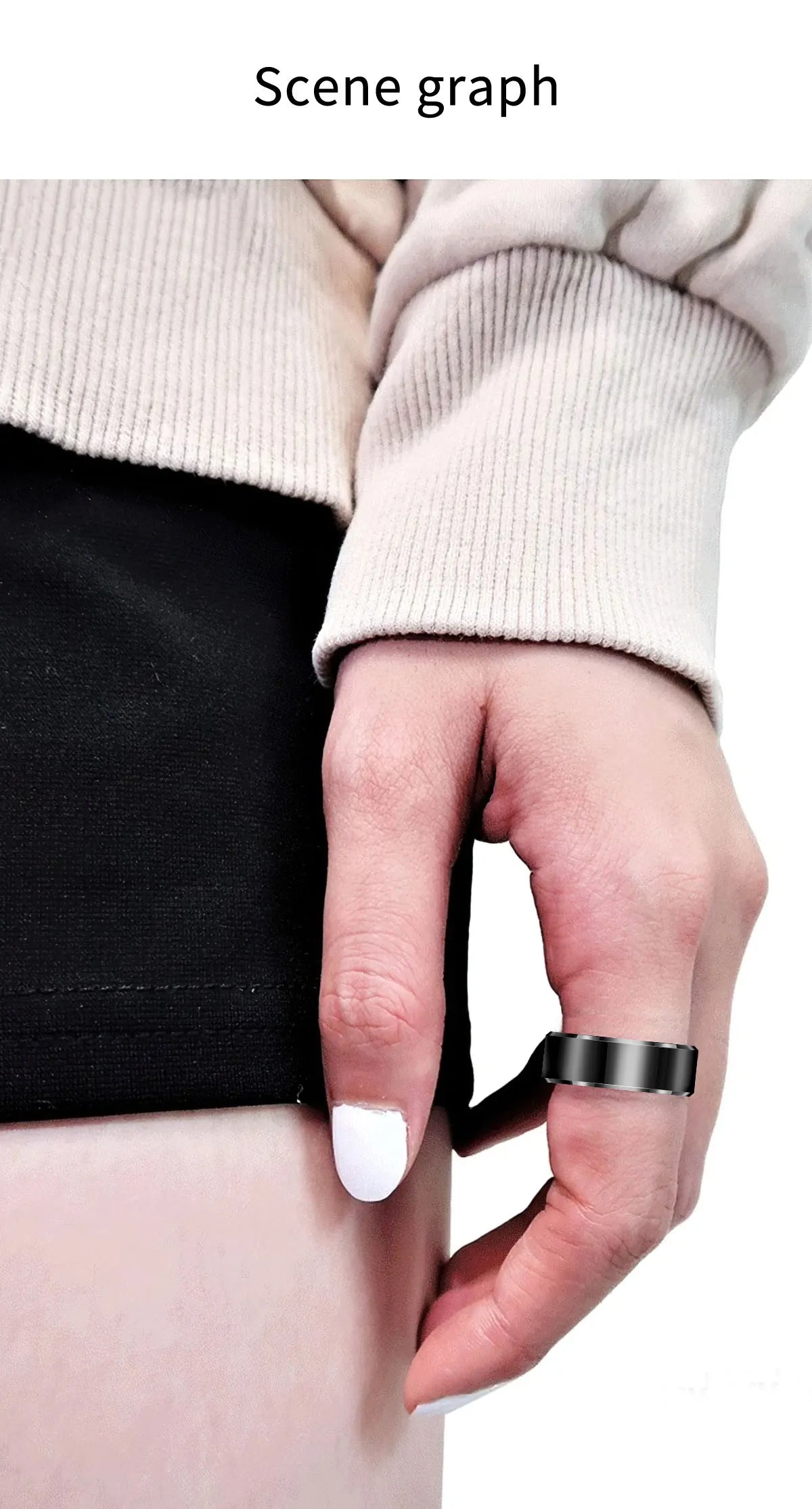 2025 R6Pro Smart Ring for Men and Women – Advanced Health and Fitness Tracker