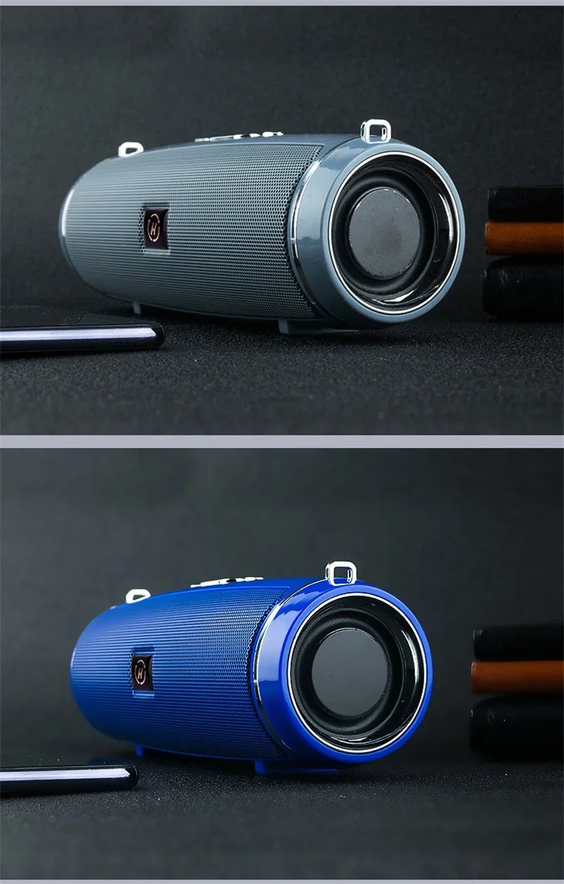200W Portable Bluetooth Speaker – IPX7 Waterproof Outdoor Boombox with Subwoofer & FM Radio
