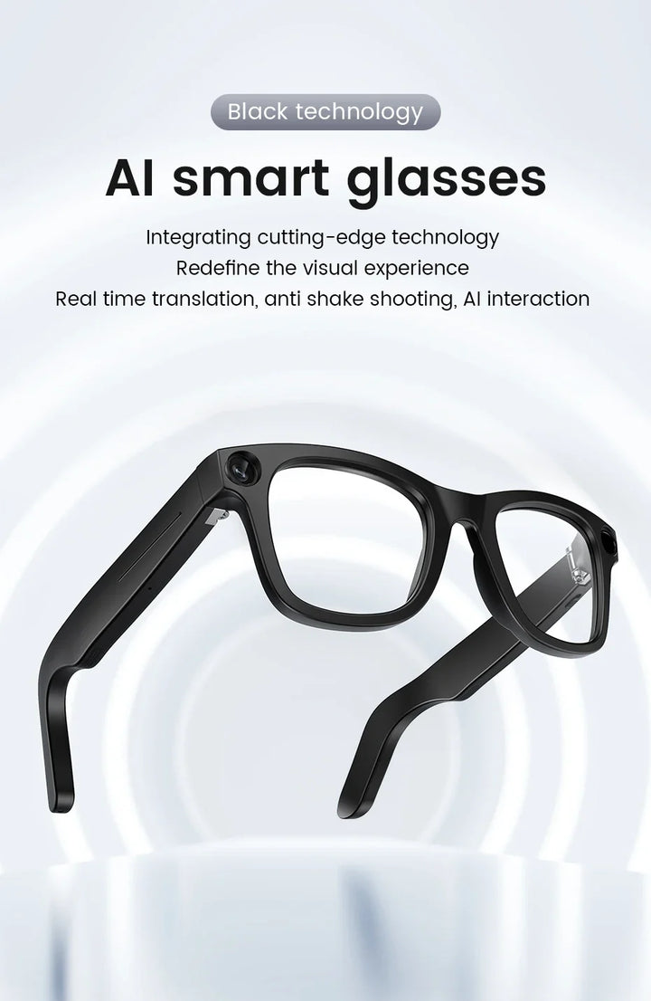 KUMI AI Smart Glasses – Polarized Bluetooth Sunglasses