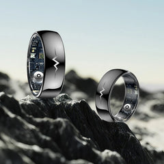 ECG Health Smart Ring – Heart, Blood Oxygen, Sleep Monitor, 5ATM Waterproof