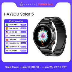 HAYLOU Solar 5 Voice Calling Smartwatch – 1.58
