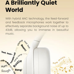 HAYLOU S30 Wireless Bluetooth 5.4 Headphones with ANC & 80H Playtime