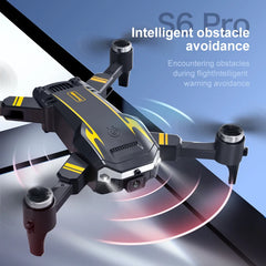 Upgrade S6 Pro 5G Drone – HD Dual Cameras & Obstacle Avoidance Quadcopter